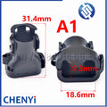 Connector electric wire back cover protective shell Fixed Wire Group Bent Tail Buckle 1670057-1 1670364-1 1563110-1 1670865-1