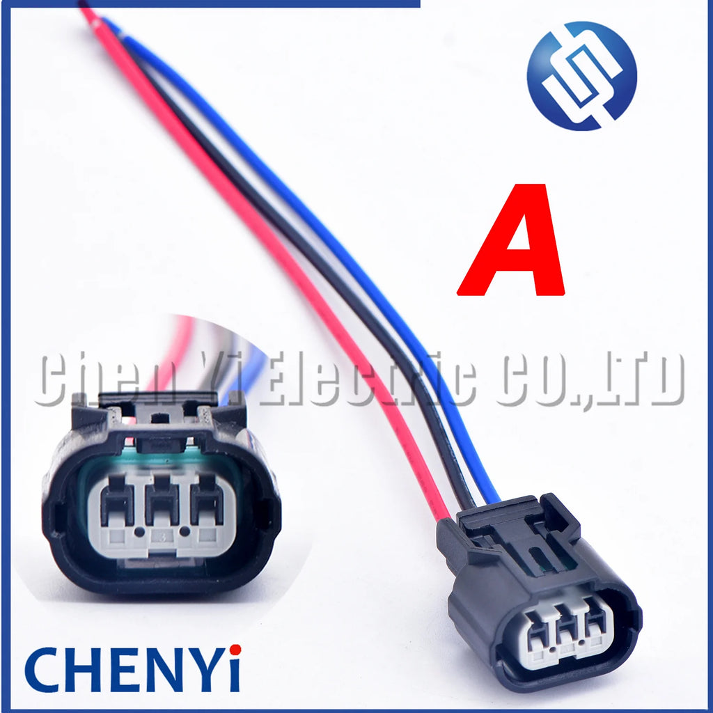 3 Pin camshaft position sensor plug ignition coil Connector Throttle plug 6189-7037 6189-0887 6189-7058 For Honda Accord CRV Fit