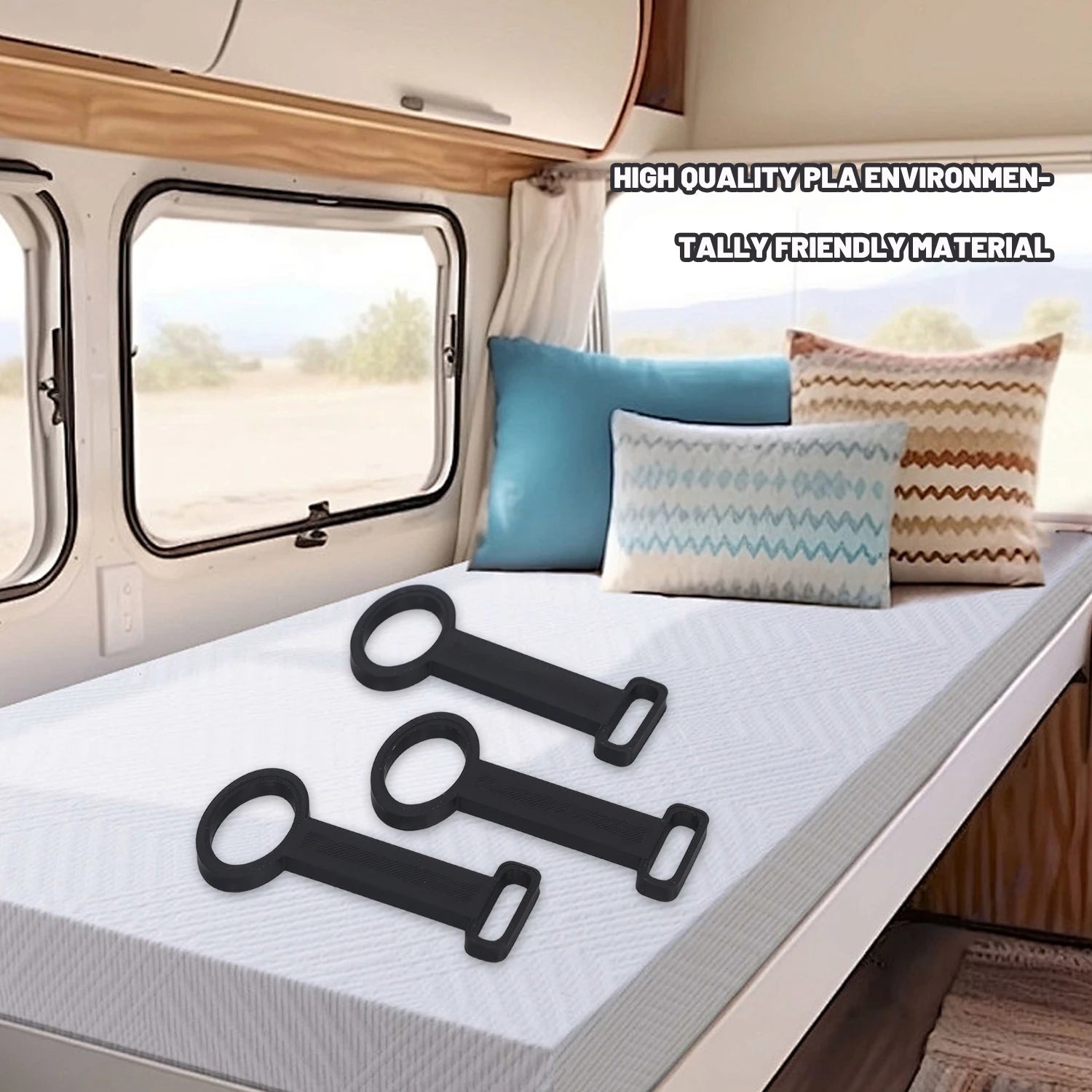 1/2/4PCS Car Use Fixator for Plastic Easyinstall Caravan Window Safety RV Window Ventilation Limiters Locking Accessories
