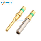50pcs 0462-209-1631 Wiring automotive terminals 0460-215-1630 Gold Plated Stainless Steel 16-20AWG Deutsch Crimp Solid Terminal