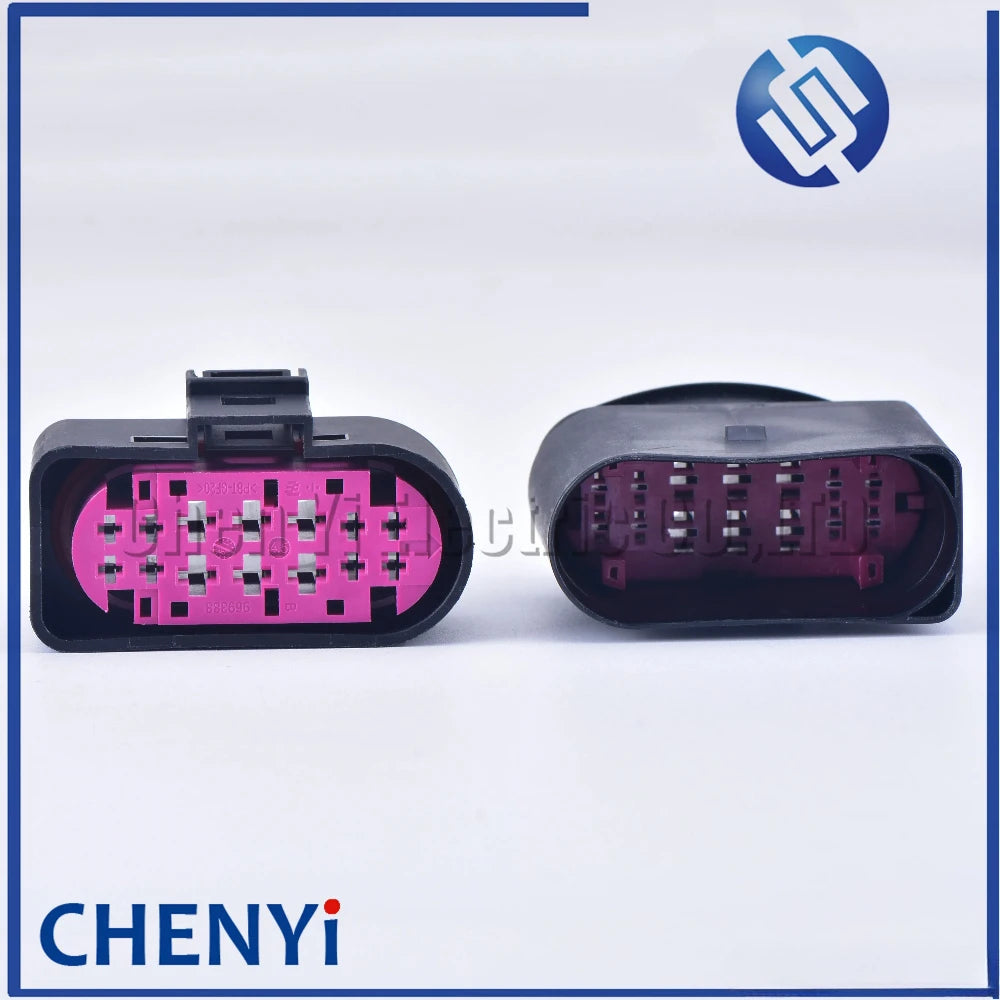 14 Pin Car Xenon Headlight Lamp Plug Connector Socket Housing Automotive waterproof connector 1J0973737 1J0973837 1J0 973 737
