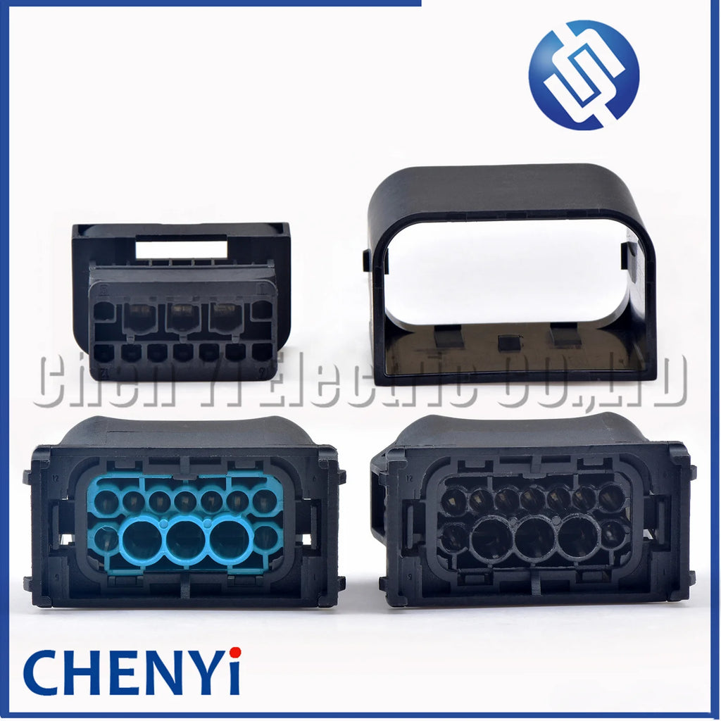 12 Pin car waterproof connector Lamp Headlight Plug 1-1452337-1 1-1452335-1 1-1452334-1 6931864-04 6925638-05 6925629-03