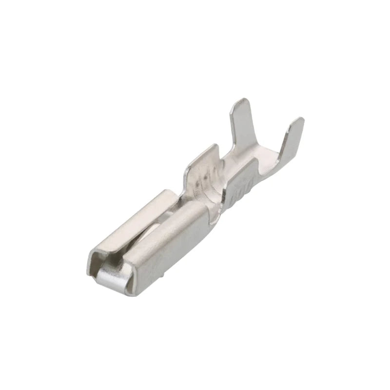 100pcs 2.3 series terminal copper terminal spring square car connector DJ622-E2.3×0.5A