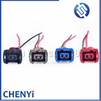 2 Pin Auto Knock Sensor Connector Fuel Injector Wire harness plug PB185-02326 For Mitsubishi Nissan MMC A32 A33 4G91 4G92