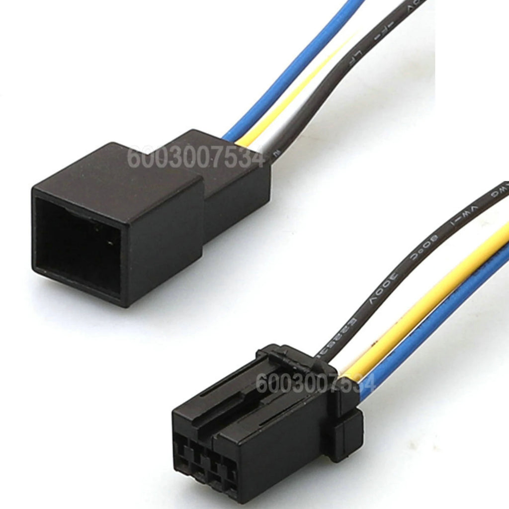 4 Pin Unsealed 174967-2 174966-2 Car Wire Cable Electrical Connector Male Female Docking Plastic Housing Socket