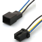 4 Pin Unsealed 174967-2 174966-2 Car Wire Cable Electrical Connector Male Female Docking Plastic Housing Socket