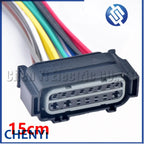 15 Pin Auto connector Car front bumper radar sensor harness plug 1564456-2 7590357-05 1564457-2 7590364-02 1564460-2