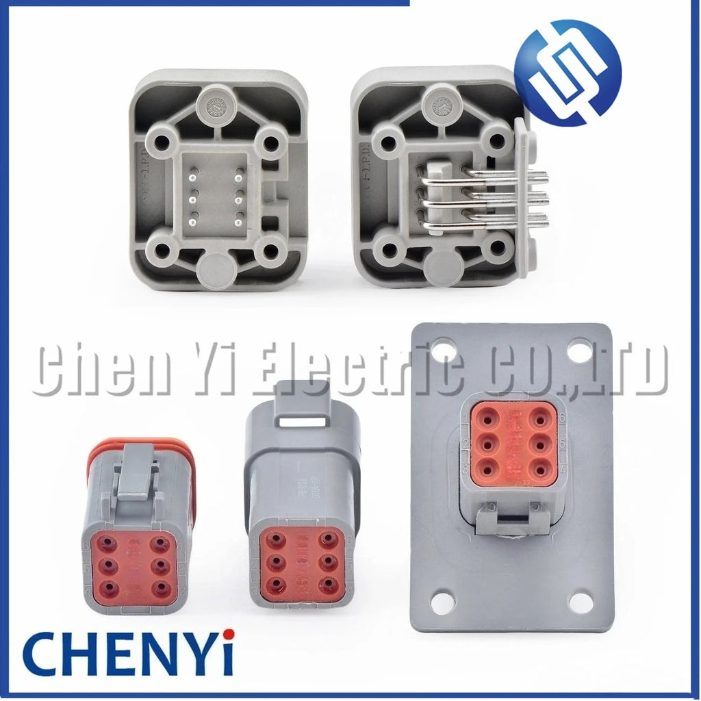 6 Pin Automotive Waterproof Connector Wire harness plug DT06-6S DT04-6P DT04-6P-L012 DT15-6P DT13-6P For Deutsch DT series