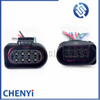 8 Pin 3.5 series Auto waterproof connector Front bumper radar tail light Headlights Lamp wire harness plug 8D0973734 8D0973834