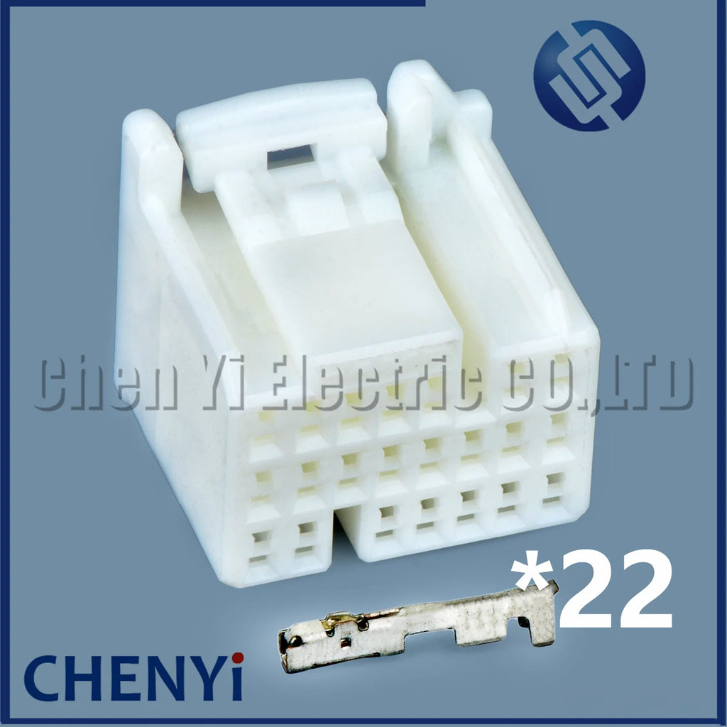 22 Pin Automotive connector computer board harness plug 90980-11638 353028-1 For Nissan Toyota