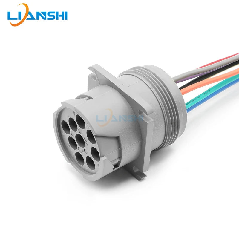 HD16-9-96S automotive male and female connector 9-core waterproof plug-in HD10-9-96P