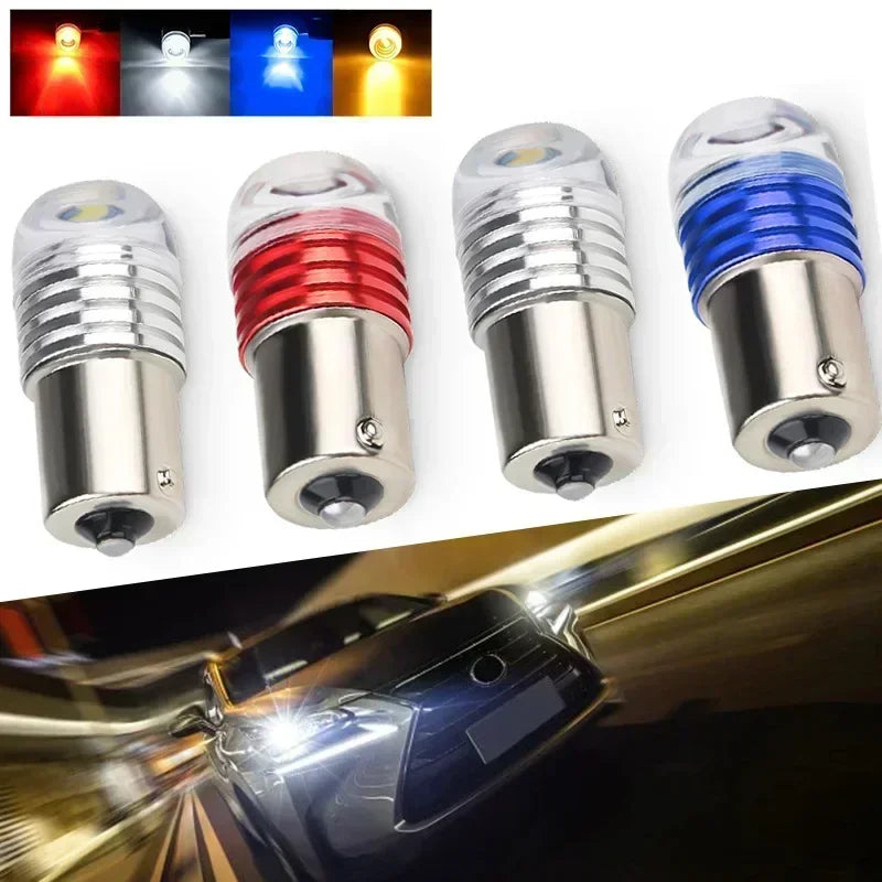 1156 1157 Led Bulb BA15S BAY15D P21/5W P21W R5W R10W Car Light S25 Indicator Brake Reverse Signal Lamp Red White Amagi