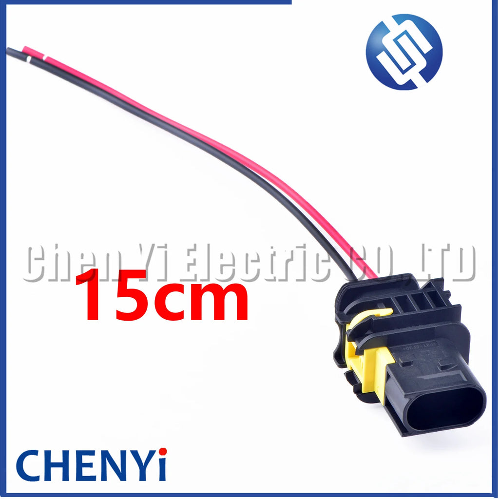 2 Pin Automotive Connector Waterproof Socket Wire harness plug With Rubber Pins 1-1418483-1 1-1703841-1 1-1703839-1 1670150-1