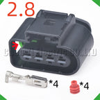 4 Pin Automotive Connectors ignition coil Wire harness Plug 1J0973824 1J0973724 8K09737...