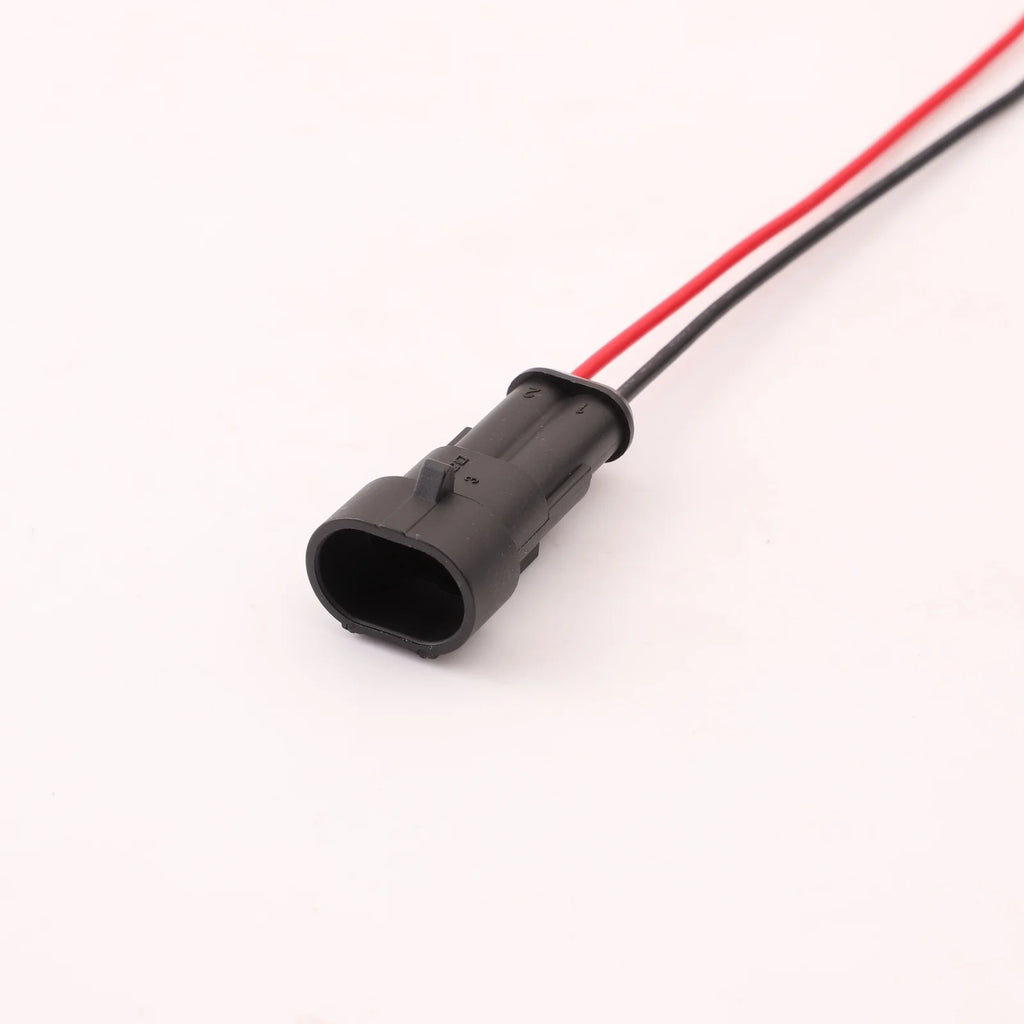 AMP 2 PIN Waterproof 1.8mm Female Male Tyco Super Electrical Automotive Connector Plug Wiring Harness For Car 282104-1 282080-1