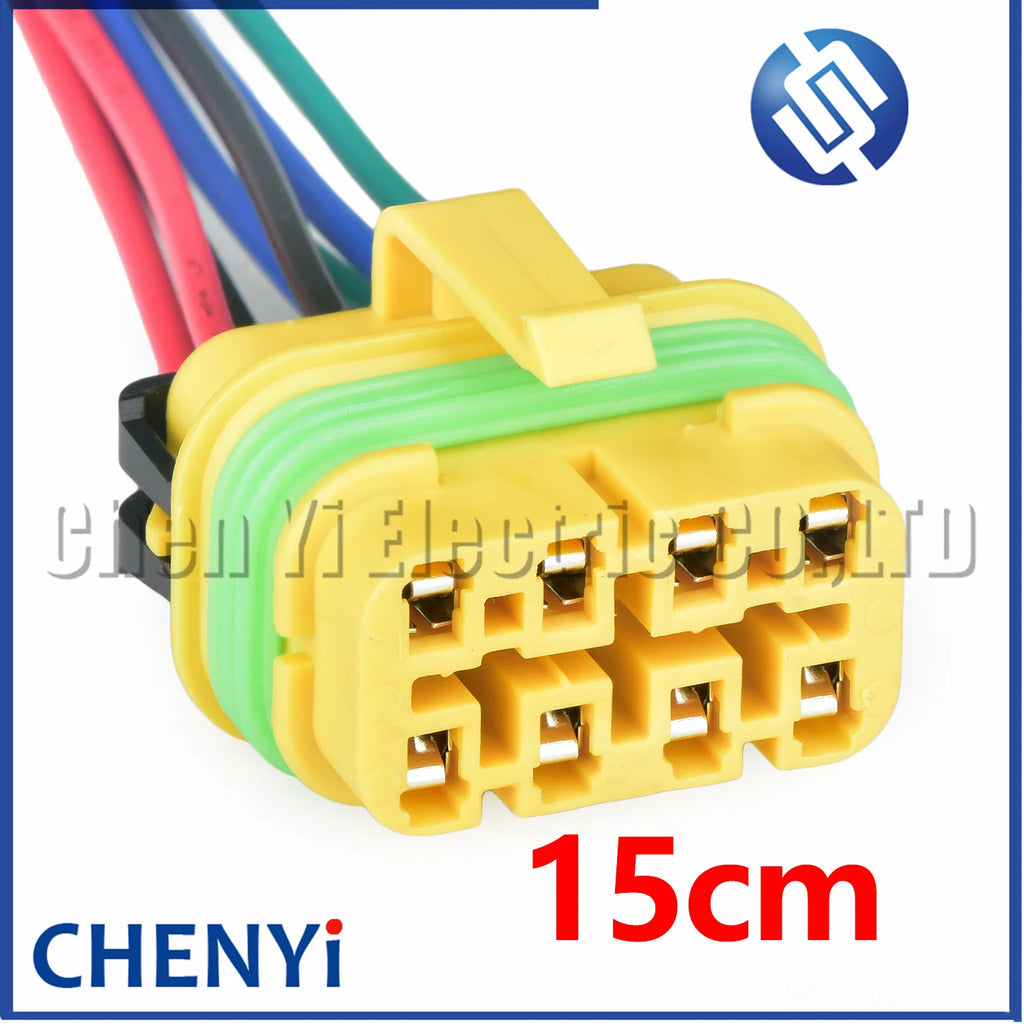 8 Pin Auto Waterproof connector harness plug 32006-D22 32006-E22 32006-H22 32006-C22 32006-B22 32006-A22 32006-F22 32006-G22