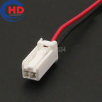 2 Pin 1.5mm Male Female Unsealed Car Reading Light Tailgate Plug Wiring Harness Electrical Cable Connectors For Honda 7187-8845