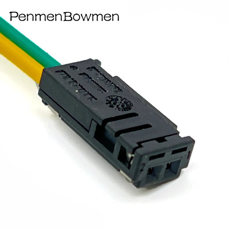 1 Set 2 Pin Auto High Pitched Speaker Ambient Brake Light Microphone Plug Connector Wire Harness With Cable 4B0972623 8E0972763