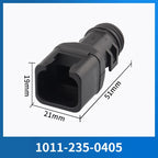 1011-227-0205 Dechi connector snap corrugated pipe DT06-2S/12S tail clamp Straight male and female DT04-2P 1011-229-0205