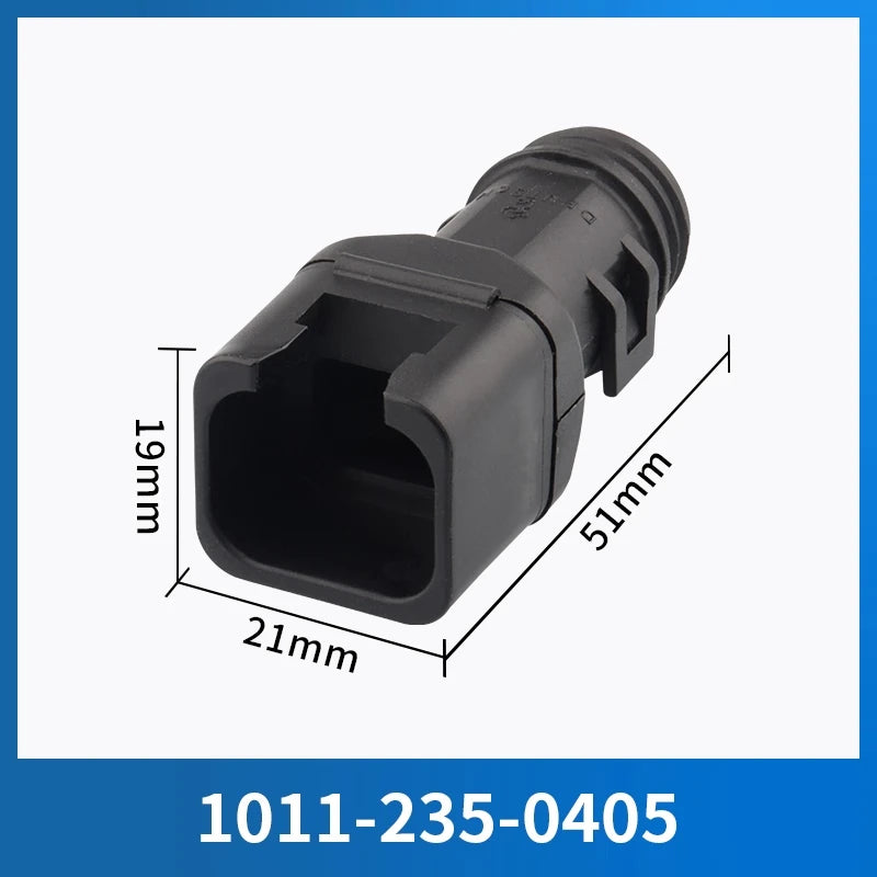 1011-227-0205 Dechi connector snap corrugated pipe DT06-2S/12S tail clamp Straight male and female DT04-2P 1011-229-0205