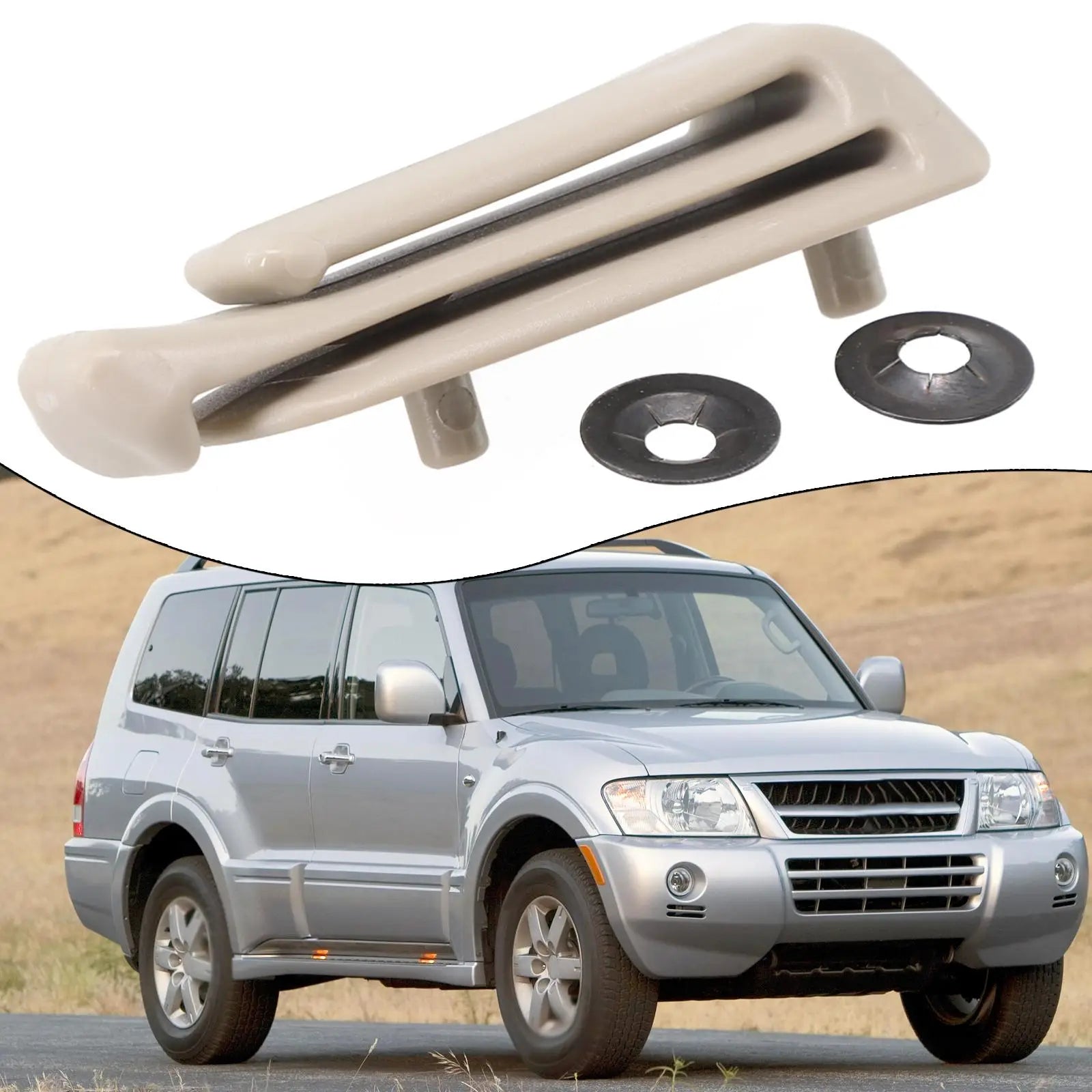 Auto Rear  Belt Clip  MR655317 For  Pajero V90  For Montero  V80 RR  For Outlander  Cw Gf Gg  Belt Holder Clip Car Accessories