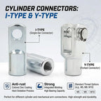 SC Standard Pneumatic Cylinder I/Y Type Mounting Fitting with Pin Connector – Accessory for MAL/MA Air Cylinders