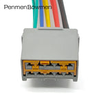 1 Set 12 Pin Car Tailgate Module Inverter Electrical Cable Connectors Wire Harness Plug 7283-6467-40 For Ford Buick 7282-6467-40