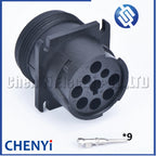 9 Pin Auto Diagnosctic Tool circular Plug Connector HD16-9-1939S HD10-9-1939P-B022 HD14-9-1939P HD10-9-1939P ATC17-9-1939PN
