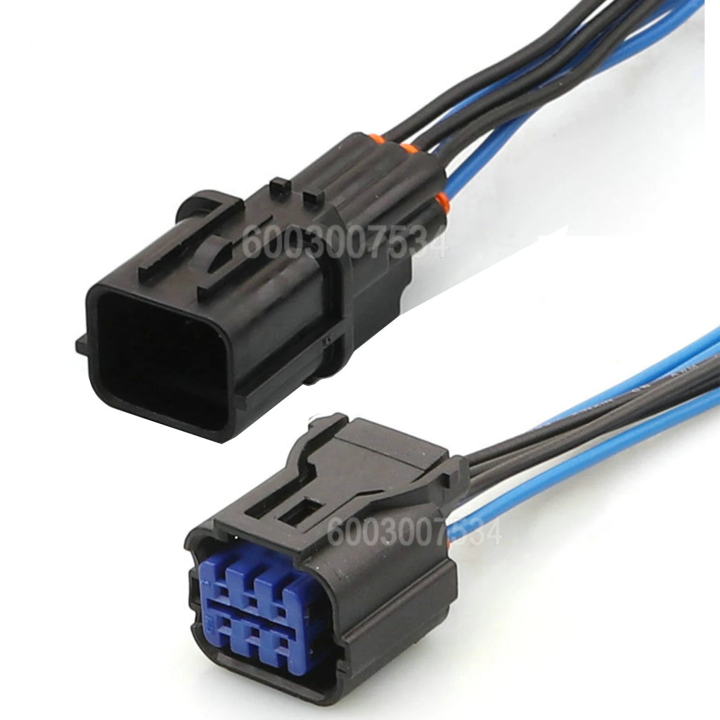 6 Pin Auto Waterproof Socket Car taillights Wire Harness Connector Front bumper radar plug HP285-06021 HP281-06020