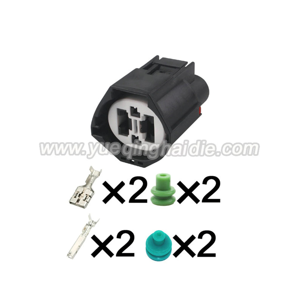 4 Pin Connector Waterproof 1.5mm 9.5mm Male Female Connector Automotive Koelventilator Stekker 7282-8598-30 7283-8598-30