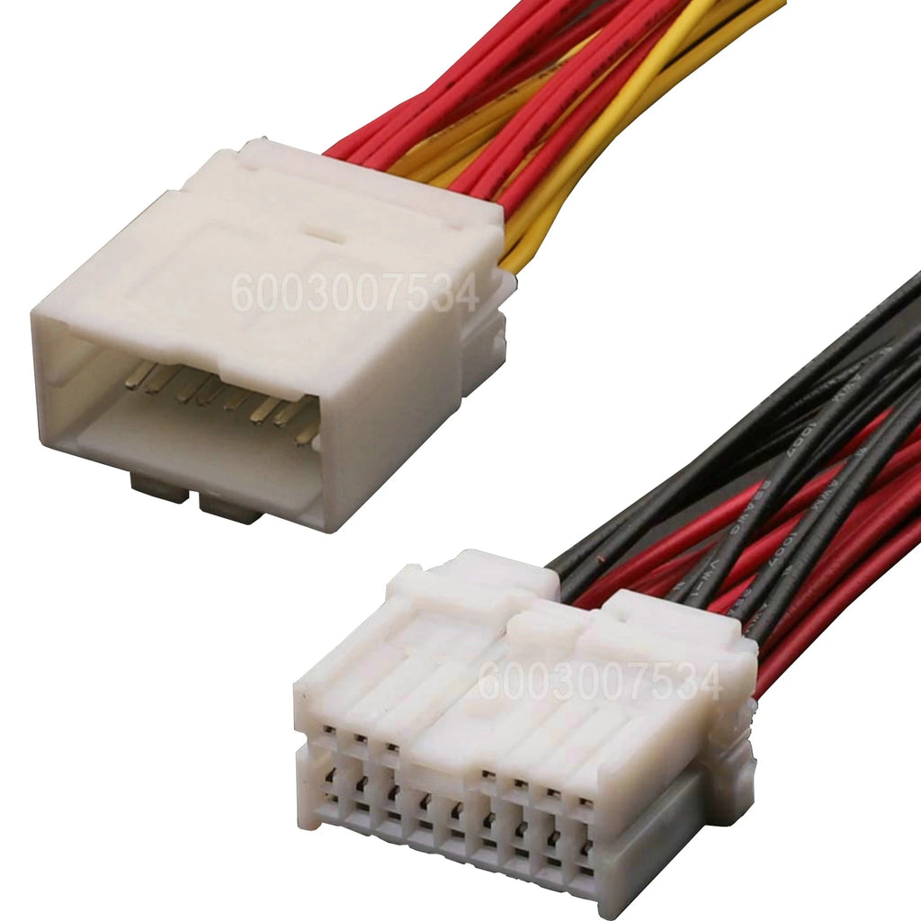 16 Pin Unsealed Male Female Connector Cable Plug Motorcycle Electrical Harnesses Wiring Harness 1123350-1 MG643016 1123371-1