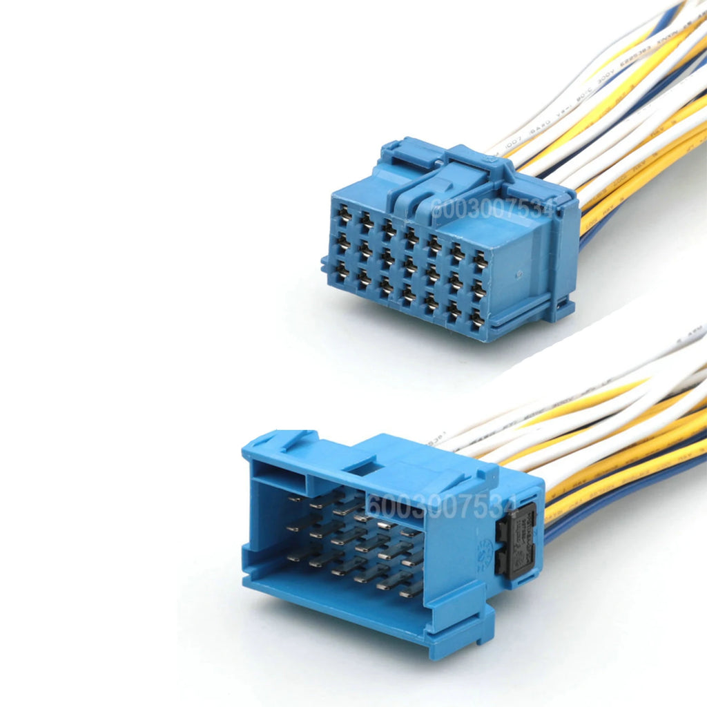 21 Pin Connector Unsealed 2.8mm Series  Male Connector Cable Plug Motorcycle Electrical Harnesses Wiring Harness 3-967630-1