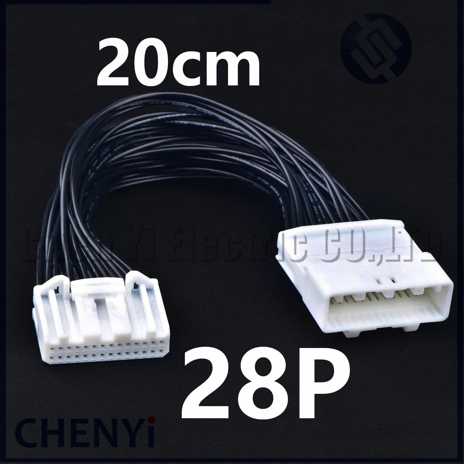 28 Pin Automotive multimedia navigation screen CD host Wire harness Plug Connector Socket 1565380-1 1565377-1 For Toyota Nissan
