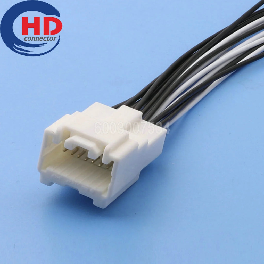 16 Pin Connector Unsealed Male Female Connectors Cable Plug Motorcycle Electrical Harnesses 7282-7596 7283-7596
