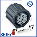 7 Pin circular Automotive waterproof connector truck Headlight wire harness Plug 18369.062.000 18369062000 For C7H G7S