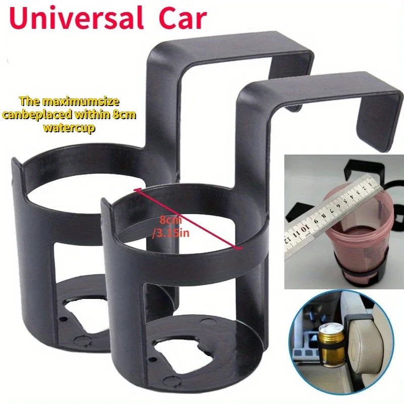 Car Cup Holder Durable Plastic Water Bottle Stand, Vehicle Interior Accessories, Space Saving Design, Easy Install, Convenient