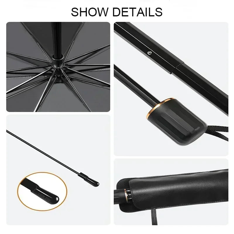 Windshield SunShade Umbrella Hemmed Edges Cover Protector Parasol Car Summer Sun Protection Front Window Sun Shade Amagi