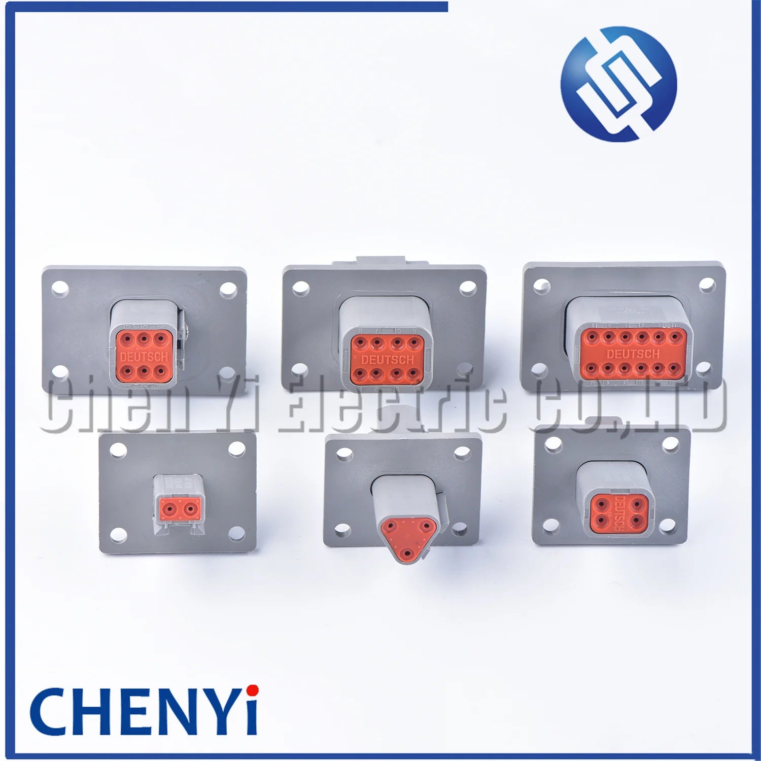 Connector With Fixed Flange Plug DT04-2P-L012 DT04-4P-L012 DT04-6P-L012 DT04-8P-L012 DT04-12P-L012 DT06-2S For Deutsch