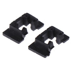 2Pcs/Set Bonnet Hood Release Rod Lock Latch Black Handle Clips 3B0823593 For Volkswage Passat B5 / B5.5 1998-2004