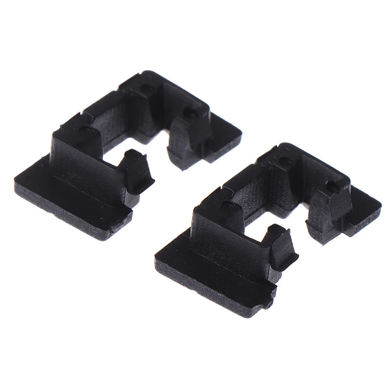 2Pcs/Set Bonnet Hood Release Rod Lock Latch Black Handle Clips 3B0823593 For Volkswage Passat B5 / B5.5 1998-2004