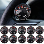 1-20pcs Car High Accuracy Thermometer Car Practical Mini Circular Thermometer Air Vent Ornament Charm 20mm Scale Measurement