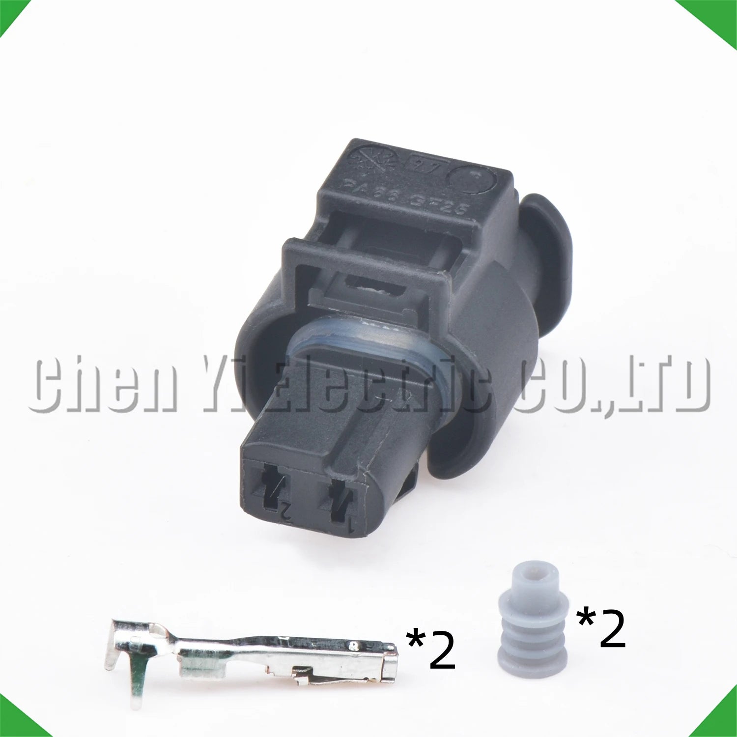 2-Pin Connector Connector Daytime running lights lights connector fuel injector