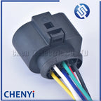 6 Pin 3.5mm 1J0973733 Automotive waterproof connector plug LSU 4.2 Oxygen Sensor Connector 1J0 973 733 with wires 1J0973833