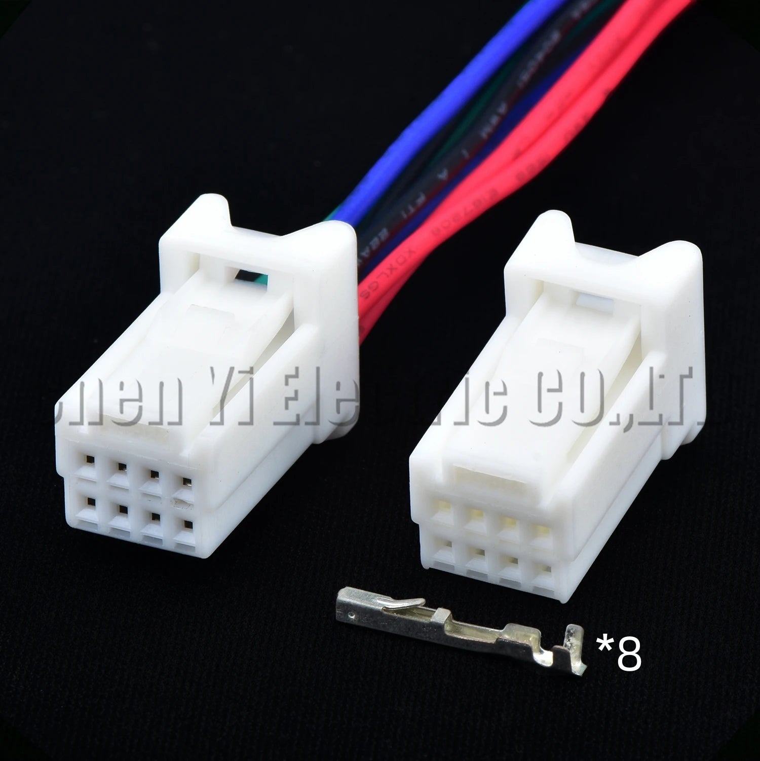 8 pin automotive connectors shift lever shift module assembly wire harness plug 90980-1...