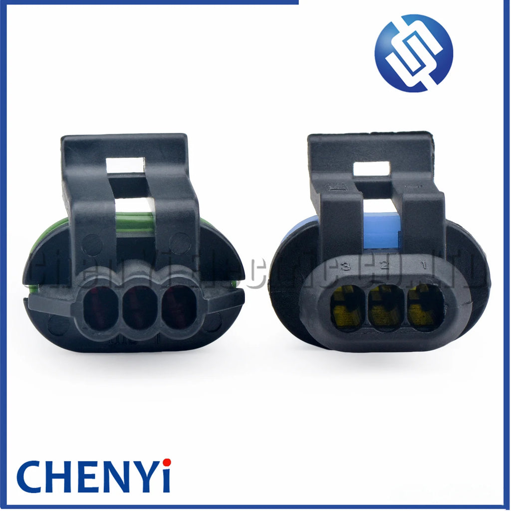 3 Pin Auto Waterproof Connector Automobile turn signal lamp plug Xenon HID Ballast Power Plug 15336029 33152360 For Osram Ford