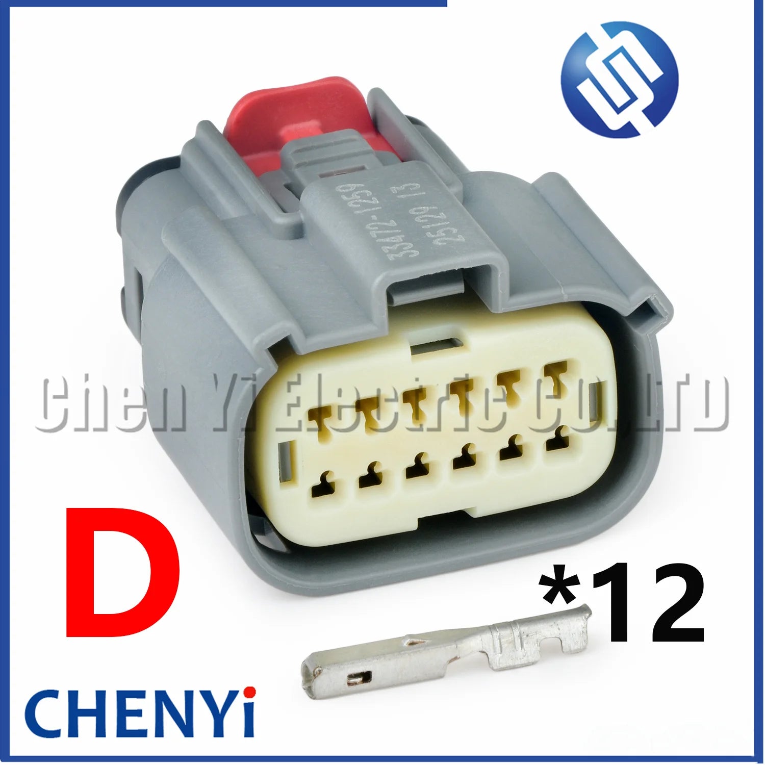 12 Pin Auto waterproof connector car headlight wire harness connector 33472-1260 33472-1259 33472-1206 33472-1207 For GM Ford