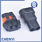 5 sets 2 pin male or female waterproof AC Power Wiring Harness Connector car lamp connector automotive For HID Xenon plug DJ9005