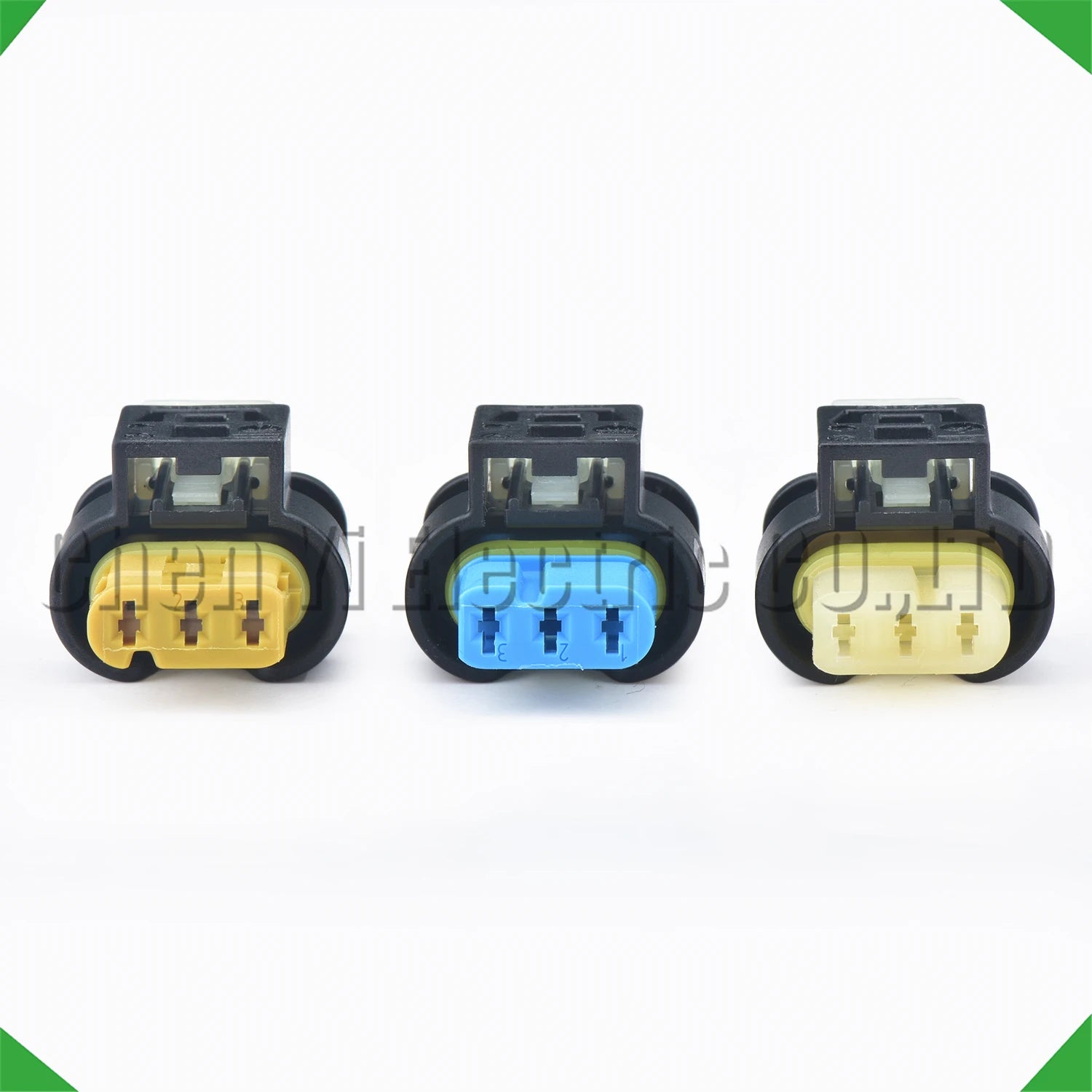 3 Pin Auto Connector reversing radar camshaft sensor Plug 805-121-522 805-121-523 805-1...