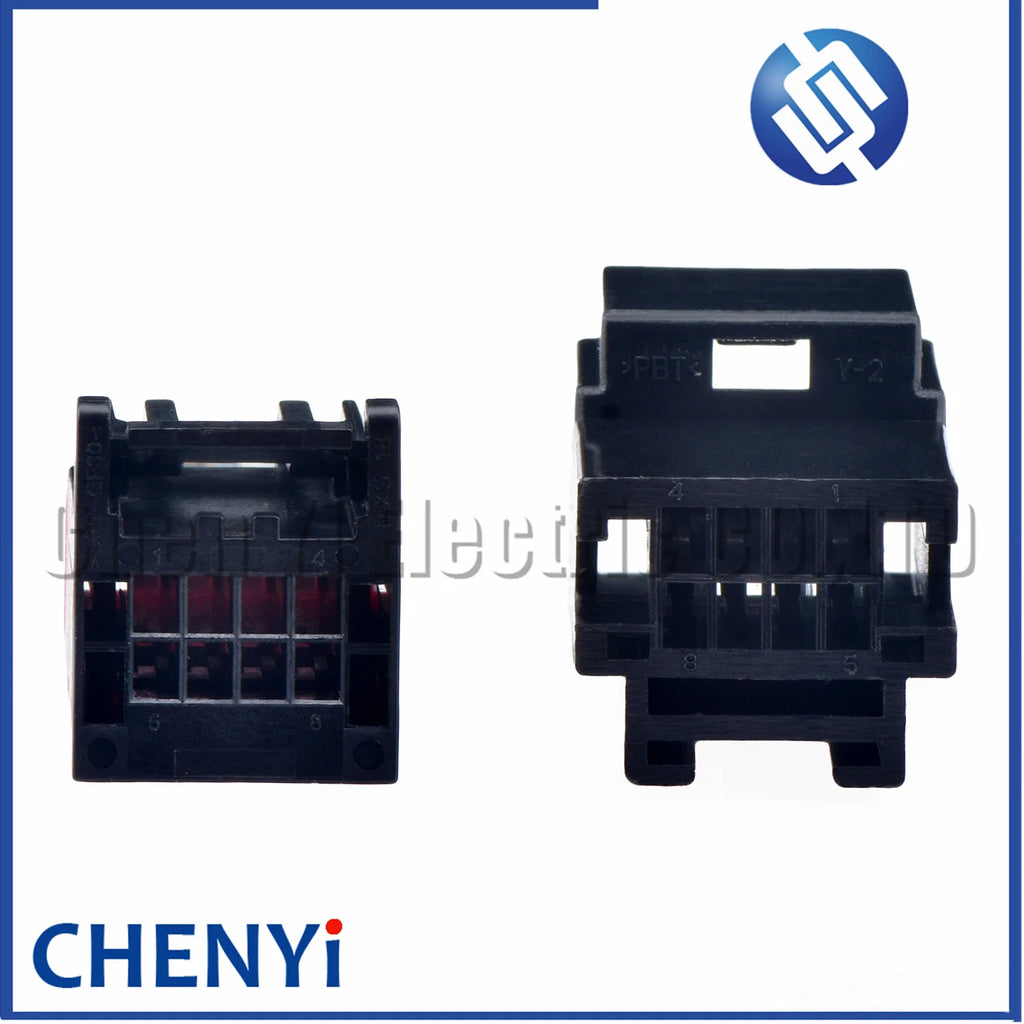 8 Pin female or male Automotive connector Power amplifier Radio harness plug 30700-1080 For Buick Ford Ram