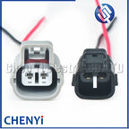 2 Pin Automotive waterproof connector Car capacitor harness plug 6189-0100 90980-10843 For TOYOTA VITZ SCP10 models 1SZ engine